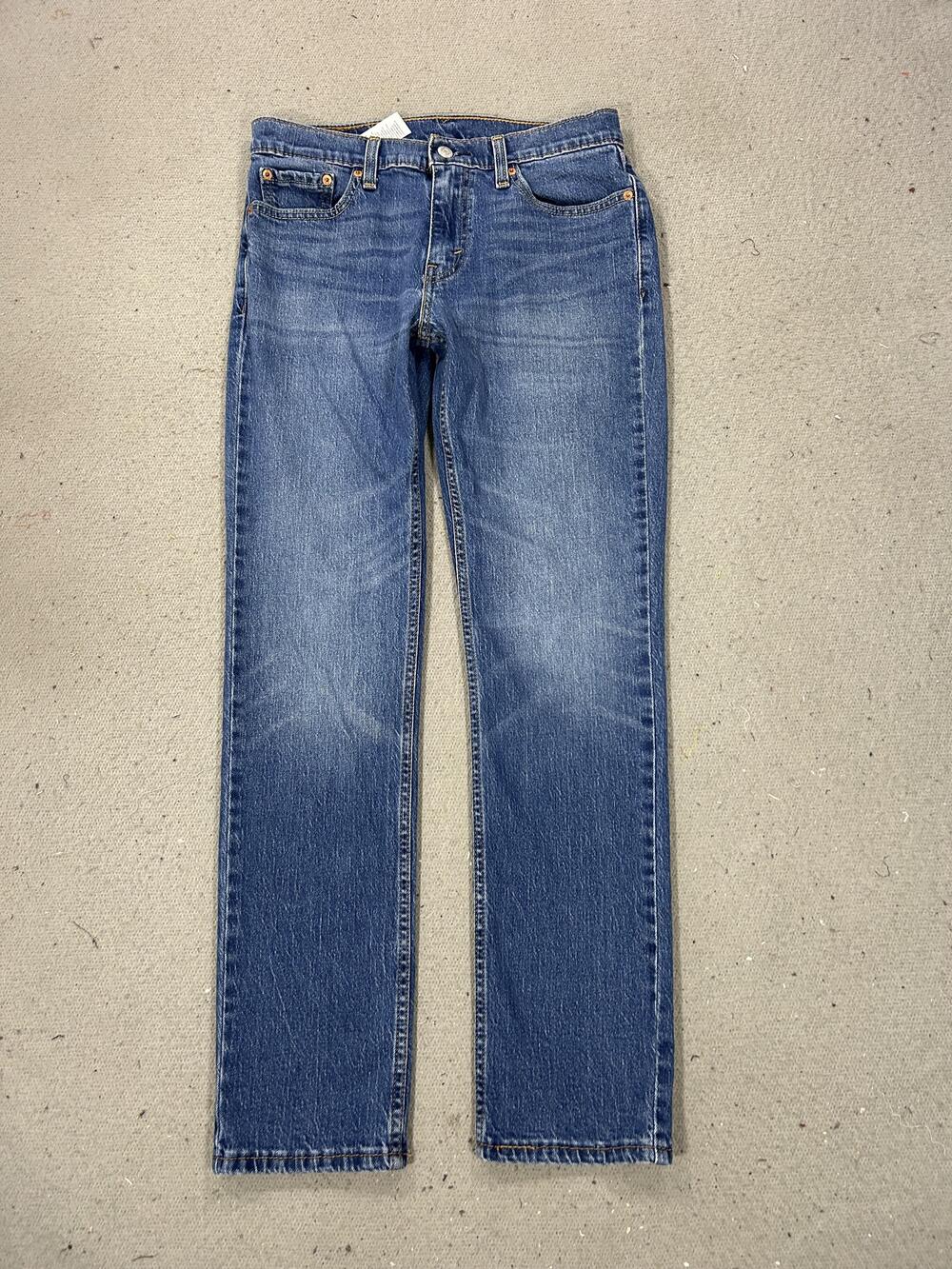 Levis 511 Jeans Mens 30 Blue Slim Fit Stretch Denim Medium Wash Zip Fly
